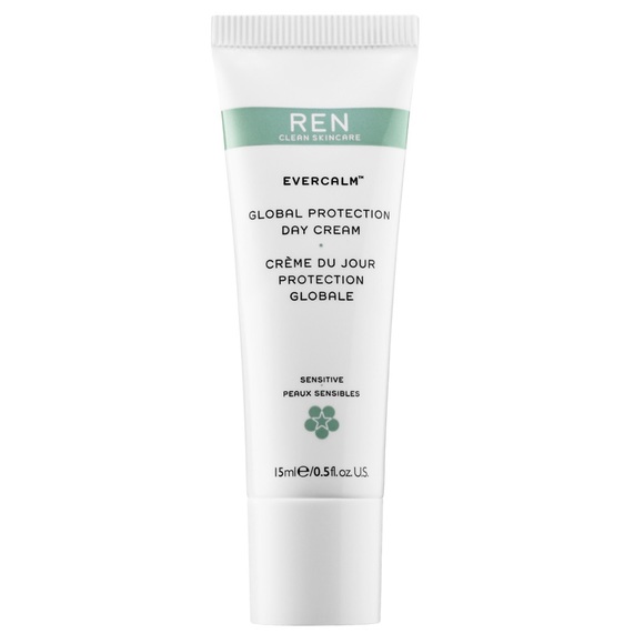 💛 5/$25 NWT REN Skincare Evercalm Global Protection Day Cream travel size 15 mL - Picture 1 of 5